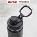 AZKO Takeya 530 ml Botol Vacuum Flask Stainless - Hitam Onyx