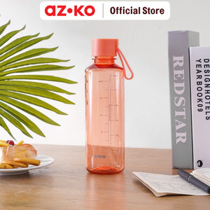 AZKO Kris Nako Botol Minum Water Drinking Bottle Botol Air Bpa Free Wadah Minuman Perlengkapan Minum Drinkware - Biru