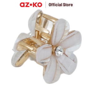 AZKO Ataru Set 2 Pcs Jepit Rambut Flower Pearl Random Hair Clip Claw Aksesoris Jepitan Cewek Penjepit Hiasan Rambut Wanita Aksesori Kepala
