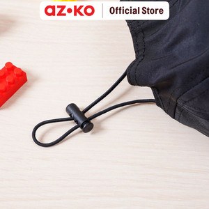 AZKO Ataru Topi Baseball String Back Mountain - Hitam Aksesoris Kepala Baseball Cap Topi Stylish Unisex Serbaguna Fashionable Hat Aksesoris Fashion Pria Wanita