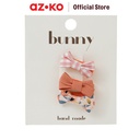 AZKO Ataru 3 Pcs Jepit Rambut Ribbon Mix Design Small Random hair clip aksesoris jepitan cewek penjepit hiasan rambut wanita aksesori kepala