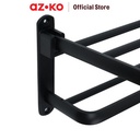 AZKO Fosa Basic Gantungan Handuk - Hitam tempat jemur anduk towel drying rack bar gantungan handuk perlengkapan kamar mandi bathroom tools