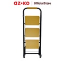 AZKO Krisbow Tangga & Troli Lipat Besi 2 In 1 - Merah multifunction household ladder peralatan rumah tangga buka tutup foldable ladder