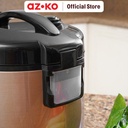 AZKO Kris 1 ltr Rice Cooker Dengan Pot Stainless Steel 2 ltr  2000 ml magic jar magic com penanak nasi alat masak beras elektronik dapur
