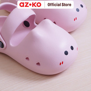 AZKO Ataru Ukuran 28/29 Sandal Anak Mary Jane Cat - Pink kid slippers sepatu sandal alas kaki sendal santai anak