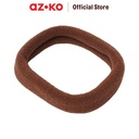 AZKO Ataru Set 5 Pcs Ikat Rambut Box Combination - Cokelat hair tie aksesoris karet rambut cewek iket rambut wanita