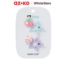 AZKO Ataru Set 2 Pcs Jepit Rambut Star Outline Cherry hair clip aksesoris jepitan cewek penjepit hiasan rambut wanita aksesori kepala