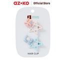 AZKO Ataru Set 2 Pcs Jepit Rambut Star Outline Bunny hair clip aksesoris jepitan cewek penjepit hiasan rambut wanita aksesori kepala