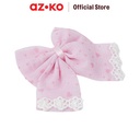 AZKO Ataru Set 8 Pcs Jepit Rambut - Pink hair clip aksesoris jepitan cewek penjepit hiasan rambut wanita aksesori kepala