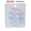AZKO Ataru Set 3 Pcs Jepit Rambut Bunny Medium Holo 2 hair clip aksesoris jepitan cewek penjepit hiasan rambut wanita aksesori kepala
