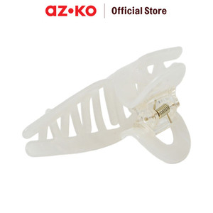 AZKO Ataru Jepit Rambut Twisted Iridescent - Putih hair clip claw aksesoris jepitan cewek penjepit hiasan rambut wanita aksesori kepala