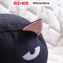 AZKO Ataru 30 cm Bantal Sofa Cat Round - Hitam cushion sofa aesthetic bantal dekorasi sofa bentuk kucing throw pillow couch