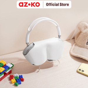 AZKO Ataru Headphone Bluetooth V5.3 - Silver on ear headphones nirkabel headset telinga wireless aksesoris gadget