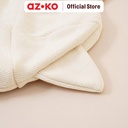 AZKO Ataru Topi Beanie Knit Dengan Ears - Krem Beige beanie hat topi rajut tutupan kepala aksesoris kepala fashion wanita pria