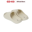 AZKO Ataru Sandal Pria Slippers Stripes - Abu-Abu Men Slipper Sendal Kasual Outdoor Indoor Alas Kaki Cowok Stylish