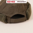 AZKO Ataru Topi Brimless Knit Beanie Hat Tutupan Kepala Aksesoris Kepala Fashion Wanita Pria