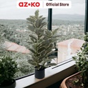 AZKO Arthome 90 Cm Tanaman Artifisial Pink Rubber Fig