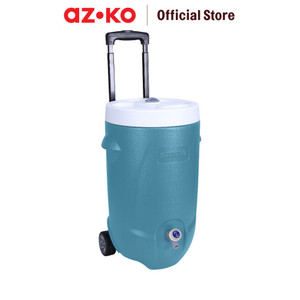 AZKO Stora 20 Ltr Wadah Pendingin Cooler Dengan Roda - Biru