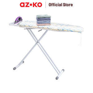 AZKO Stora 117X33.2X80cm Meja Setrika Lipat Powder Coating Foliage 1338