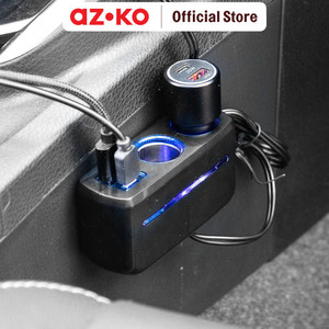 AZKO Otto Klasse Charger Mobil Usb & Type C - Lighter Socket 1928d