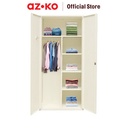 AZKO Masterspace Lemari Pakaian 2 Pintu Multi Column - Putih
