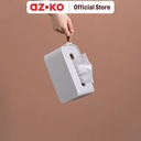 AZKO Stora 22.5x11.5x11 Cm Kotak Tisu - Putih