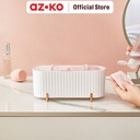 AZKO Stora 21.4x8.6x9.1 Cm Kotak Penyimpanan Kapas - Putih