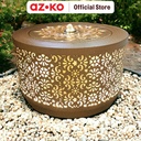 AZKO Arthome 25 Cm Hiasan Air Mancur Bubbling Led Flower