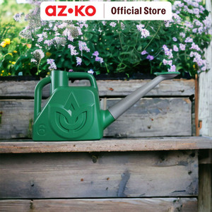 AZKO Krisbow 6 Ltr Penyiram Tanaman Square - Hijau Tua