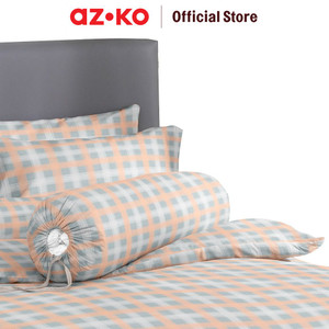 AZKO Sleeplite 160X200 cm Set 5 Pcs Seprai Queen Polyester Stripe Tafy