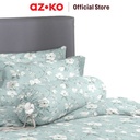 AZKO Sleeplite 160X200 cm Set 5 Pcs Seprai Queen Poly Flower Hibiscus