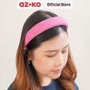 AZKO Ataru Bando Suede Stripe - Pink
