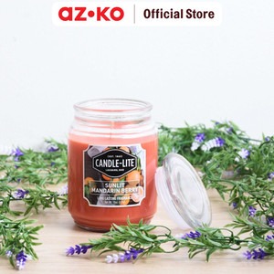 AZKO Candle Lite Sunlit Mandarin Berry Lilin Aromaterapi 510 Gr