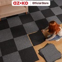 AZKO Forhom 30x30 Cm Sxp Pelapis Lantai Diy - Hitam