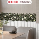 AZKO Cc Grass 30x180 Cm Tanaman Pagar Artifisial Laurel Flowers Led