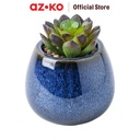 AZKO Arthome Iris Etsuko Tanaman Artifisial Sukulen