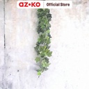 AZKO Arthome Tanaman Artifisial Garland Grape Vine Leaf - Hijau