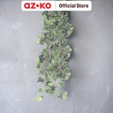 AZKO Arthome Tanaman Artifisial Garland Potato Leaf - Hijau/Putih