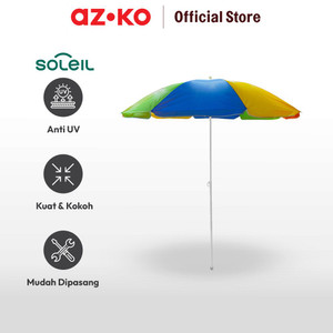 AZKO Soleil 1.8 Mtr Payung Taman Rainbow