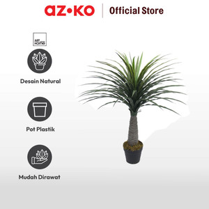 AZKO Arthome 85 Cm Tanaman Artifisial Yucca - Hijau