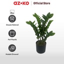 AZKO Arthome 50 Cm Tanaman Artifisial Lucky Feather