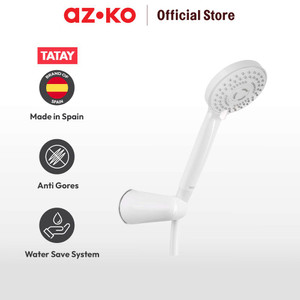 AZKO Tatay Set Bombay Shower Mandi - Putih