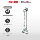 AZKO Memoo 2.6 Ltr Setrika Uap Pakaian - Putih/Hijau