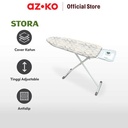 AZKO Stora 117X33.2X80cm Meja Setrika Lipat Powder Coating Foliage 1338