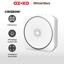 AZKO Krisbow Bel Pintu Nirkabel One Batt 616p - Putih