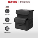 AZKO Otto Klasse Tempat Sampah Mobil Dengan Organizer Backseat Hitam