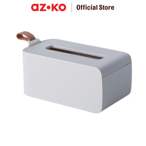 AZKO Stora 22.5x11.5x11 Cm Kotak Tisu - Putih