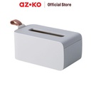 AZKO Stora 22.5x11.5x11 Cm Kotak Tisu - Putih