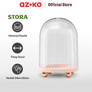 AZKO Stora 9.5x6.7x6.7 Cm Kotak Kosmetik Beauty Blender - Pink