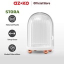 AZKO Stora 9.5x6.7x6.7 Cm Kotak Kosmetik Beauty Blender - Putih